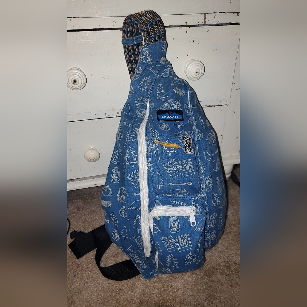 KAVU camping sling backpack